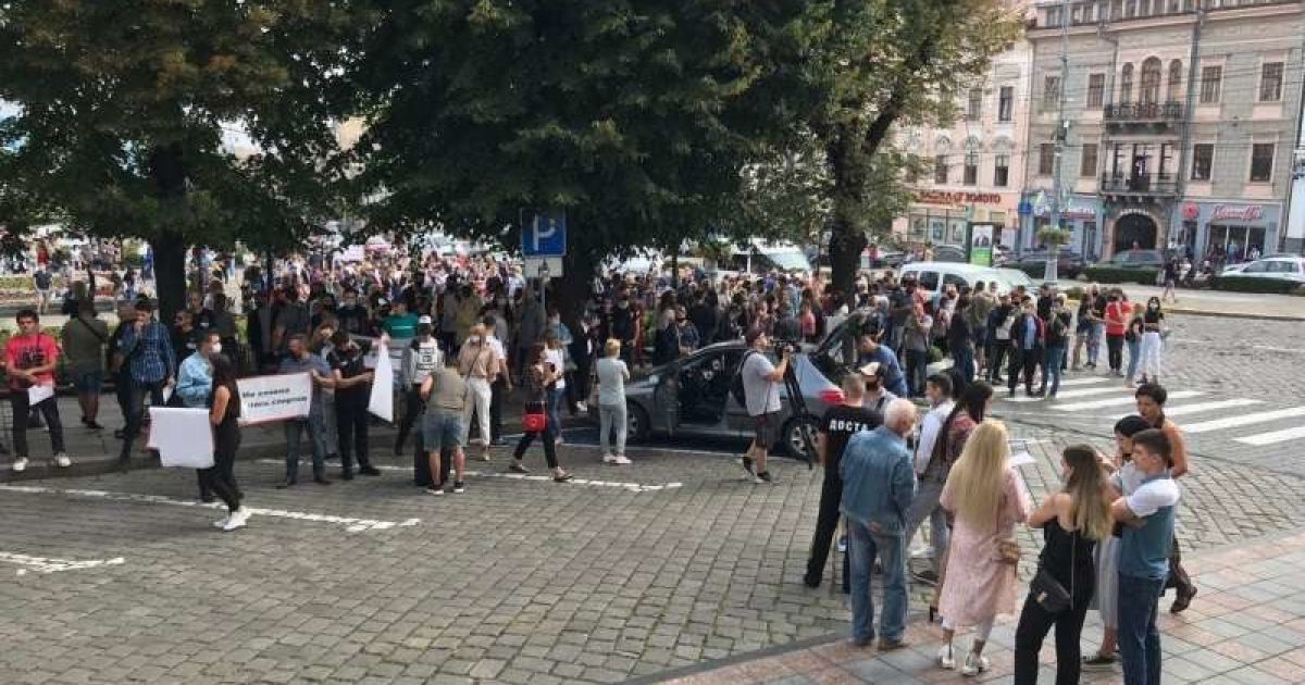 Мітинг у Чернівцях_4 / © АСС