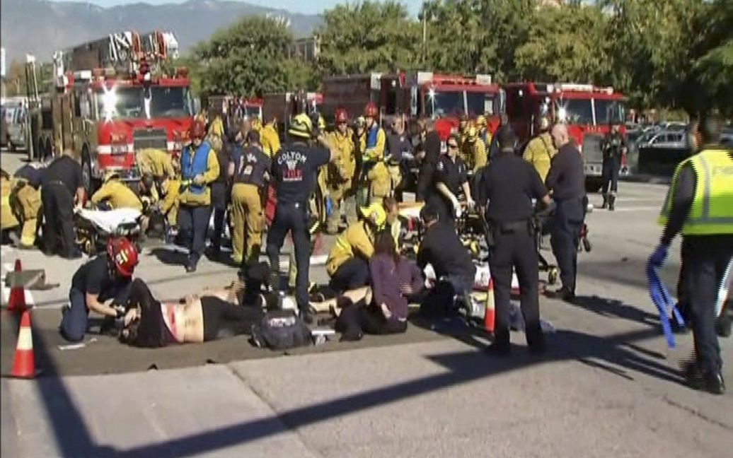 В результате стрельбы со стороны неизвестных погибли по меньшей мере 14 человек. / © Reuters