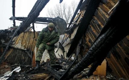 Гібридні війська нову добу розпочали з обстрілів позицій українських військових