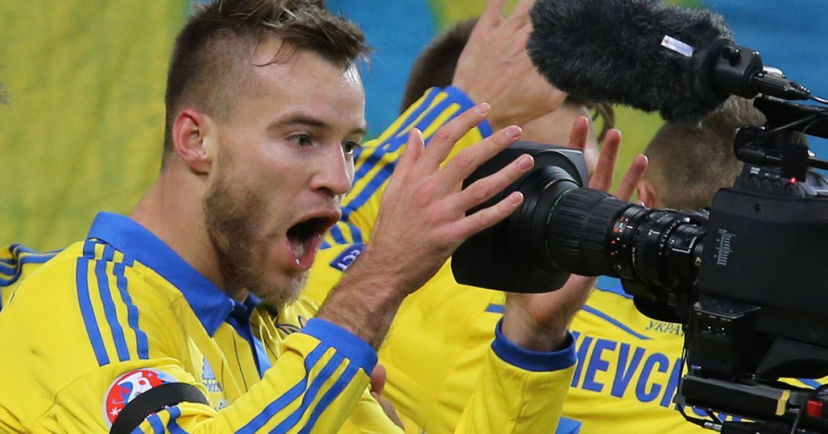 Сборная Украины - на 27 месте рейтинга ФИФА