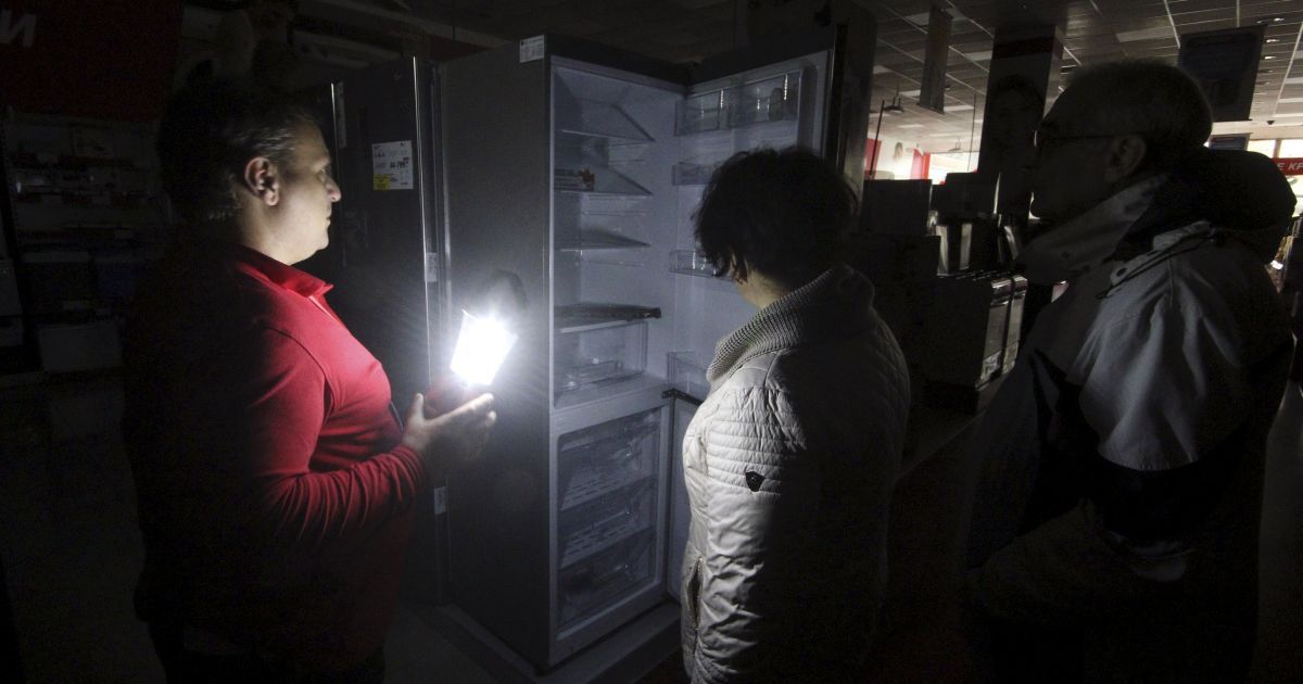 Крим занурився в морок. / © Reuters