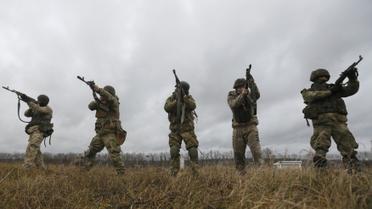 Хмельницкой области состоялись учения украинских военных. / © Reuters
