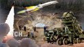 "Космічна" вирва після ракетного удару на Київщині / колаж ТСН.ua