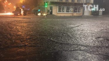 Злива у Києві 18.08.2018_2 / © ТСН.ua/Аліна Денисенко