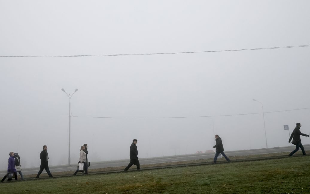 Київ накрив густий туман / © Reuters