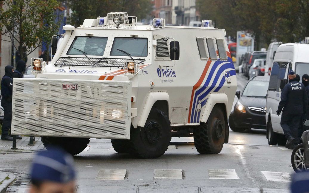 Спецоперація із затримання терористів у Бельгії. / © Reuters