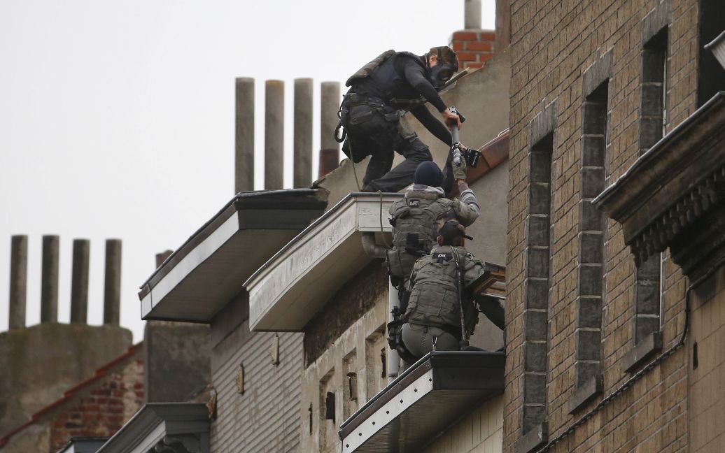 Спецоперація із затримання терористів у Бельгії. / © Reuters