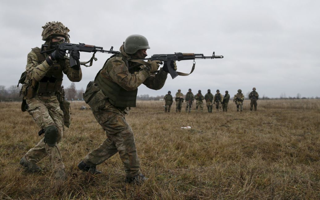 Хмельницкой области состоялись учения украинских военных. / © Reuters