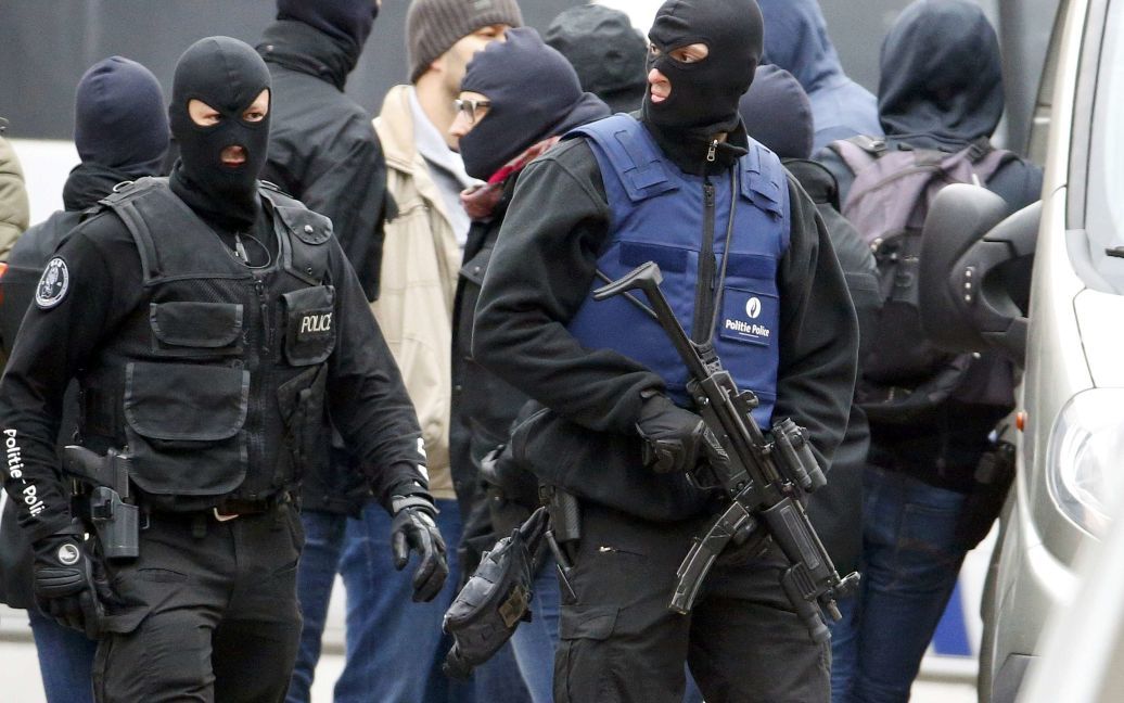 Спецоперація із затримання терористів у Бельгії. / © Reuters