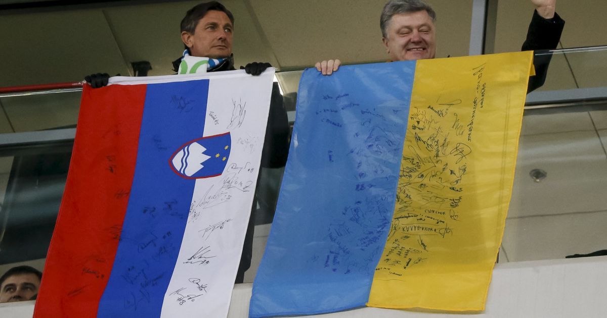 Украина обыграла Словению в первом матче сражения за Евро-2016. / © Reuters