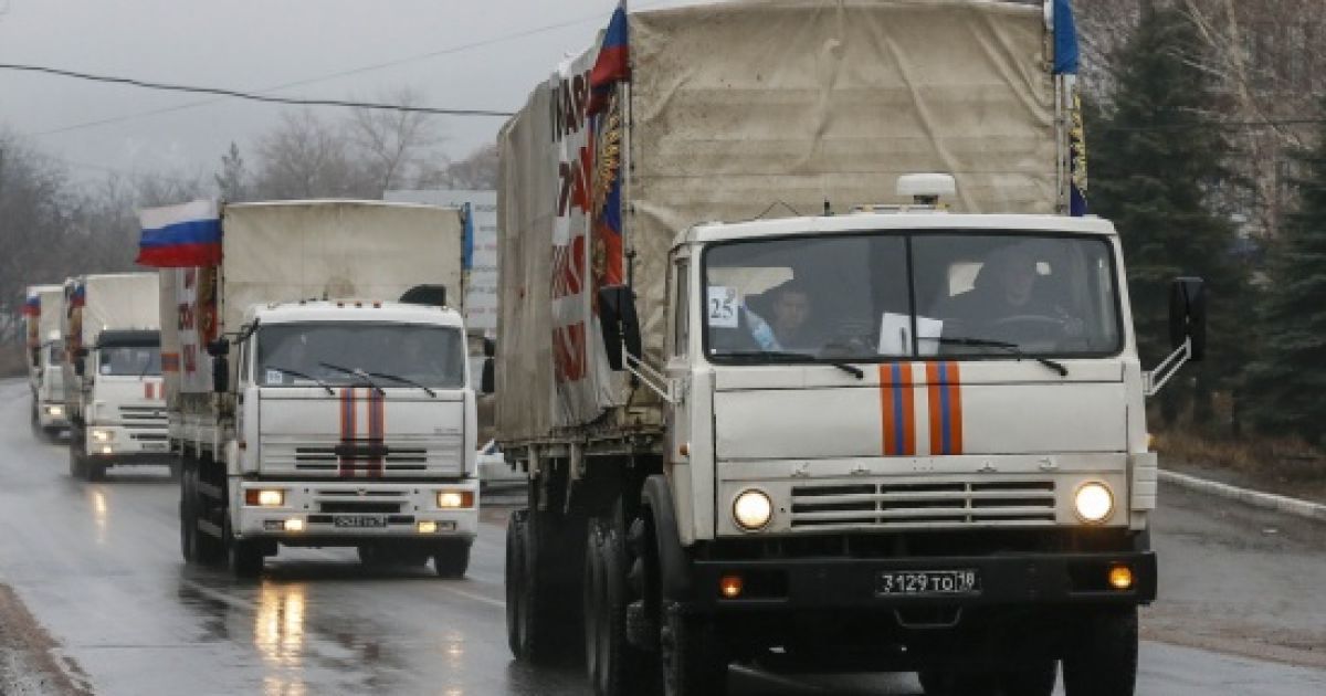 В Украину вторглись фуры 45-го путинского "гумконвоя"