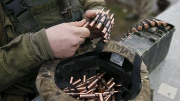 Хмельницкой области состоялись учения украинских военных. / © Reuters