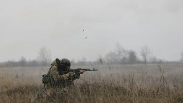 Хмельницкой области состоялись учения украинских военных. / © Reuters