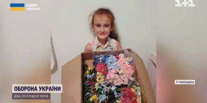 7-річна донька загиблого бійця прославилась волонтерством і здивувала Зеленського запитанням