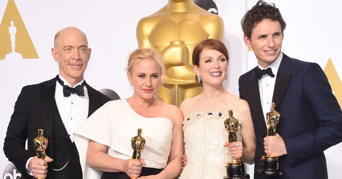 Дж.К.Симмонс, Патриция Аркетт, Джулианна Мур и Эдди Редмэйну