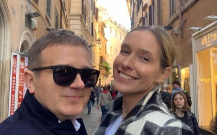 Влюбленные Горбунов и Осадчая устроили себе романтические каникулы в Риме