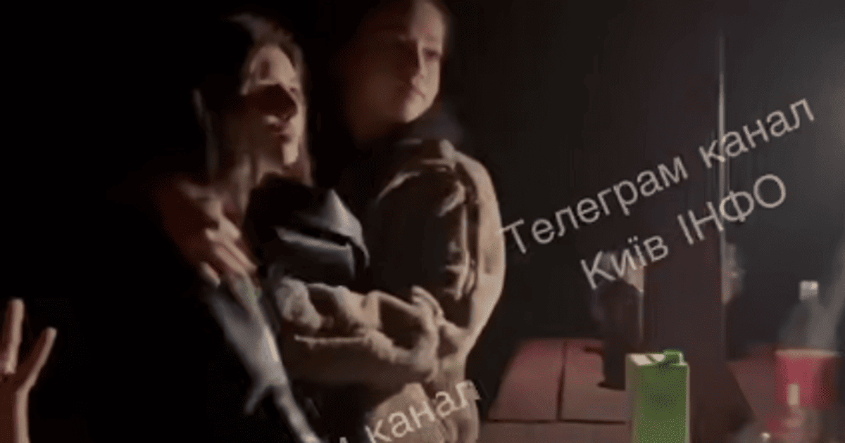Скриншот из видео конфликту