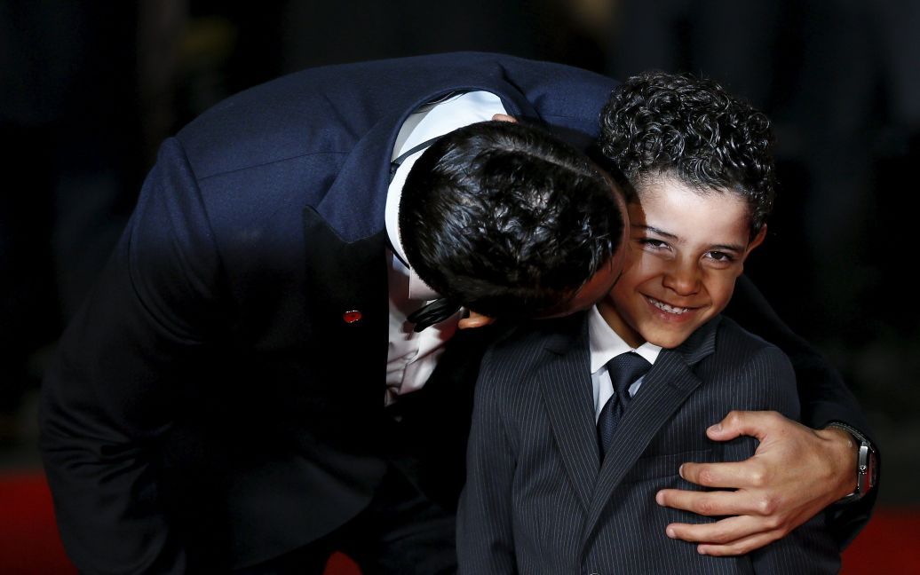 Презентація фільму Роналду. Кріштіану із сином. / © Reuters