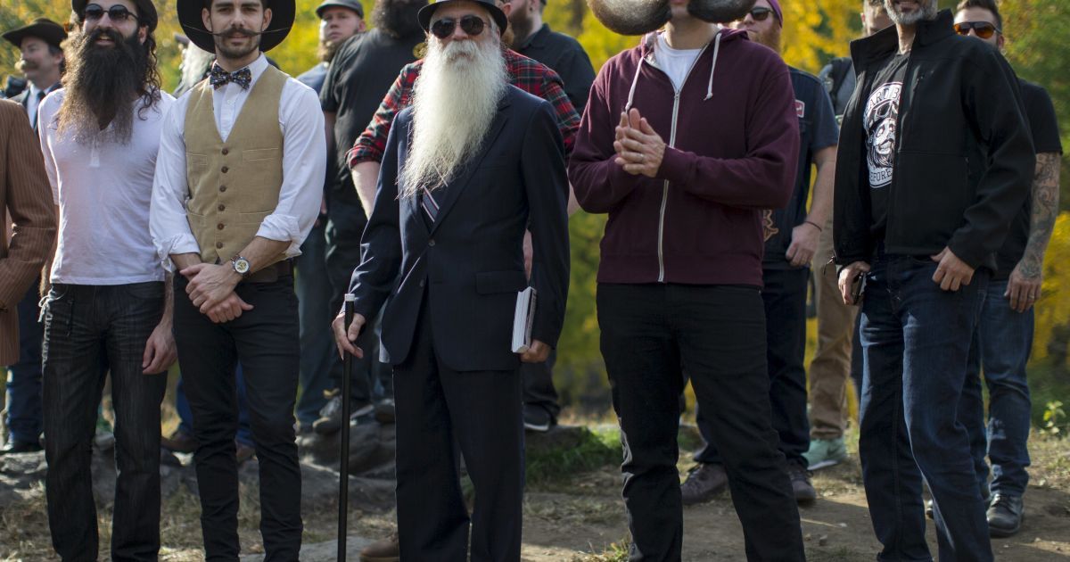 Сотні чоловіків змагалися за звання людини, яка має найкраще волосся на обличчі. / © Reuters