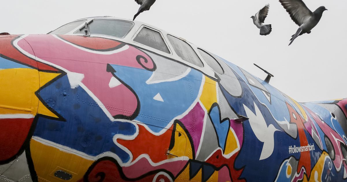 У Жулянах з&#039;явився мальовничий АН-24 для селфі / © Reuters