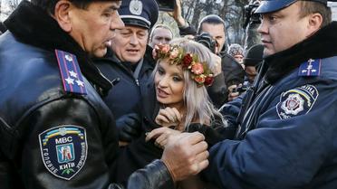 Двух активисток задержала полиция / © Reuters