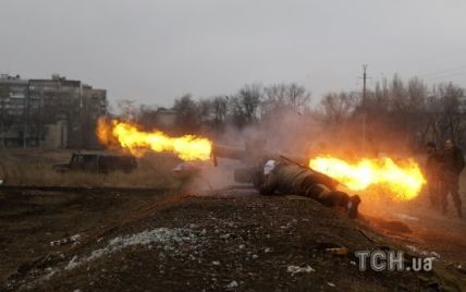 На Луганщине боевики обстреляли позиции бойцов АТО противотанковой ракетой