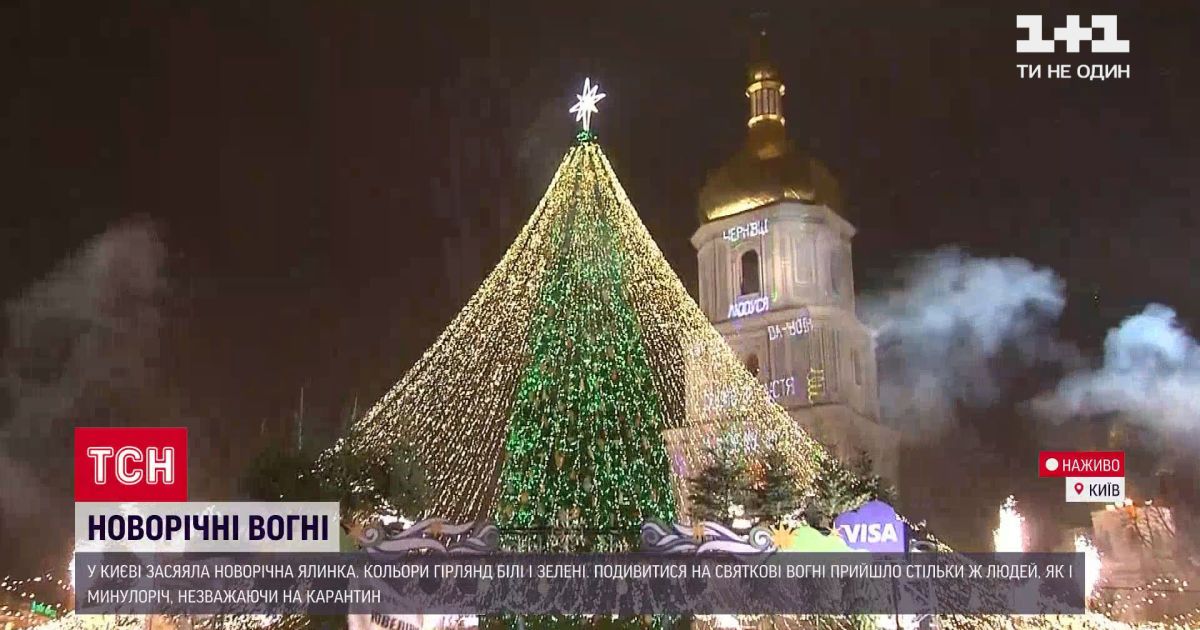 В день святого николая зажгли огни главной елки страны