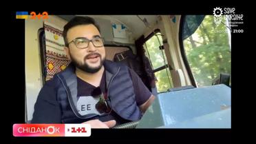 Руслан Сеничкин стал водителем трамвая и проехался по любимому маршруту киевлян в Пущу-Водицу