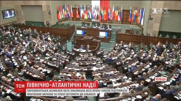 Парламентська асамблея НАТО підтримала українські амбіції щодо вступу в Альянс