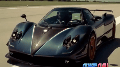 Видео с крыши Pagani Zonda попало в сеть