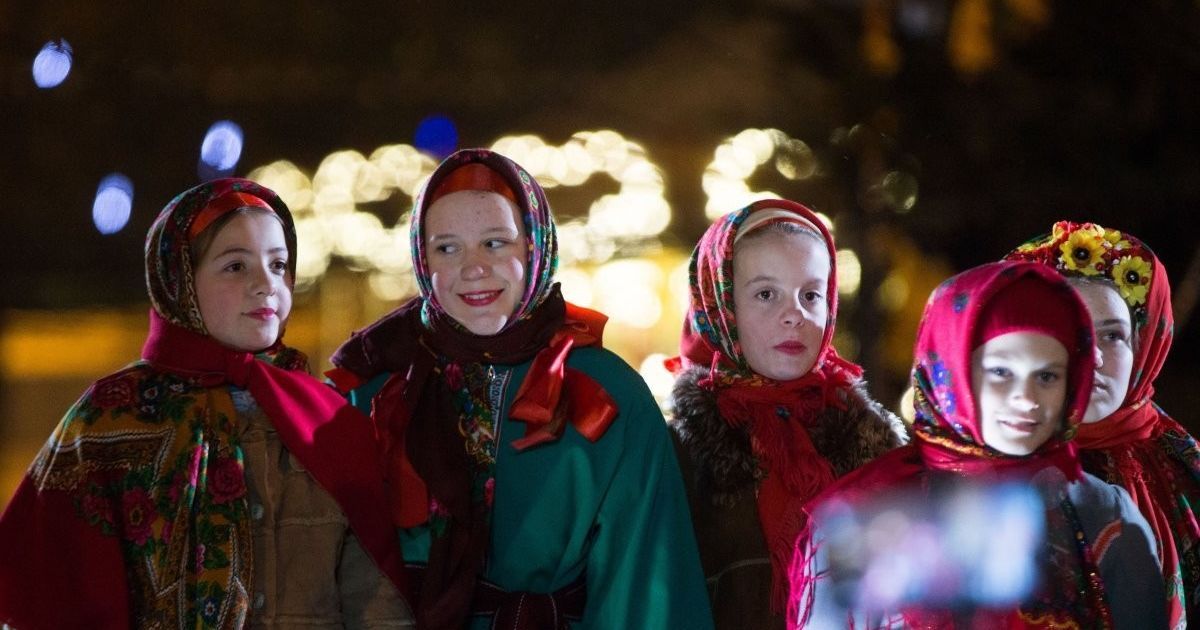 новорічна ялинка на Софійській площі в Києві_7 / © УНИАН