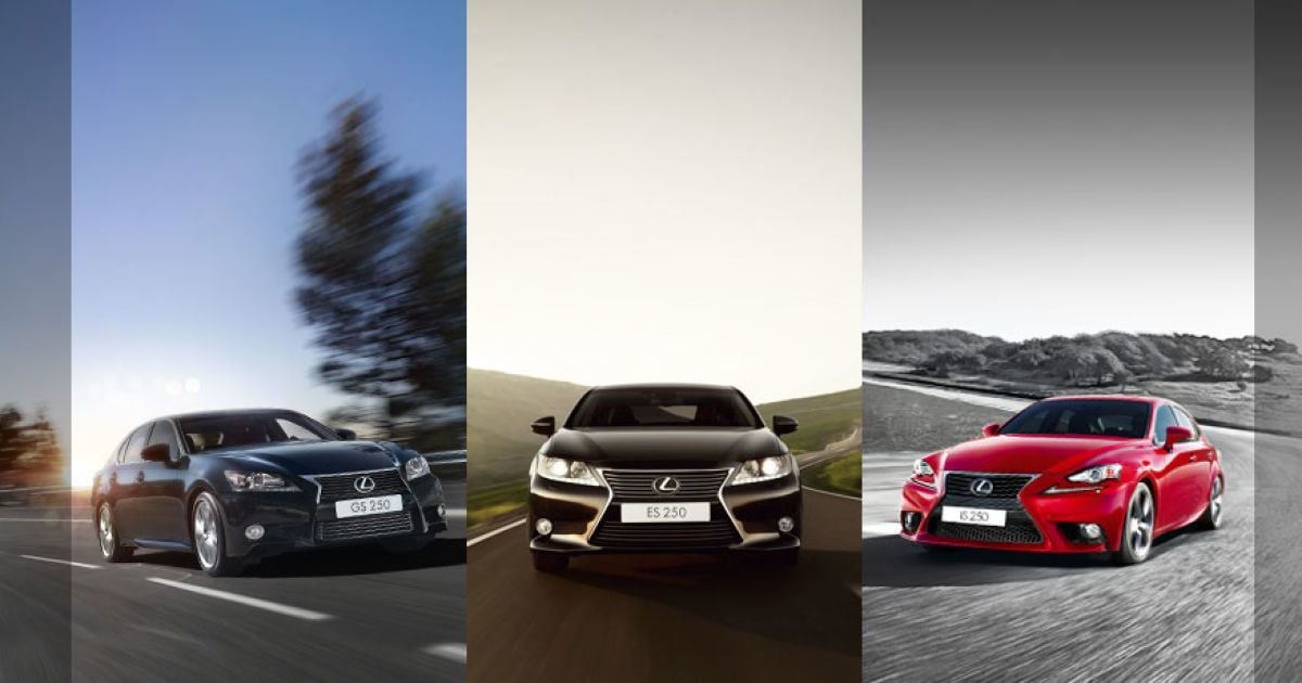 В Украине Lexus предлагает выгодные цены на свои седаны
