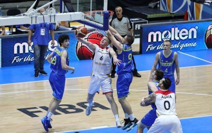 Сборная Украины не смогла выйти в полуфинал молодежного Евробаскета
