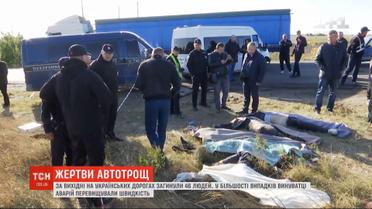 Причина большинства смертельных аварий в Украине - превышение скорости