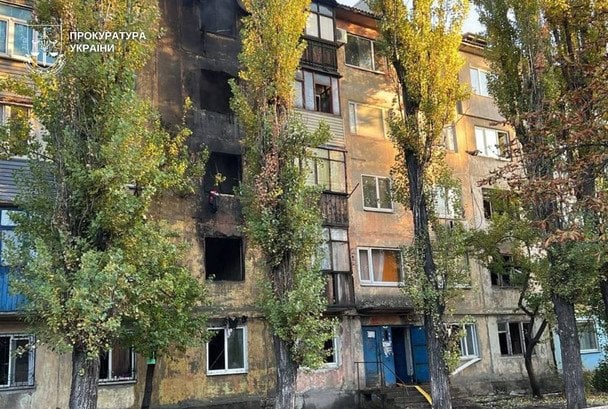Наслідки обстрілу / © Facebook / Дніпропетровська обласна прокуратура