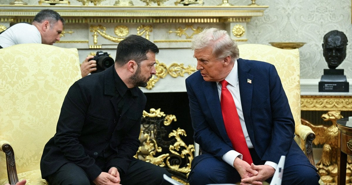 Зеленский и Трамп