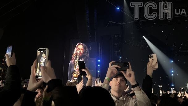 Концерт Нади Дорофеевой во Дворце спорта в Киеве