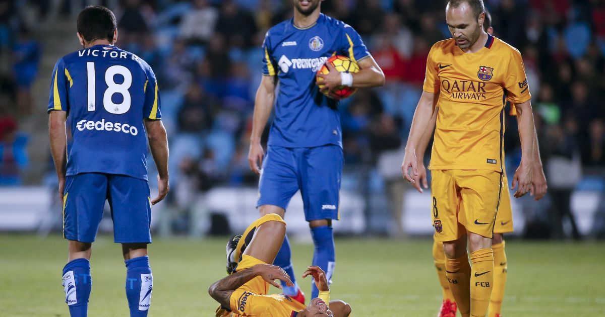 "Барселона" уверенно победила "Хетафе" - 2:0. / © Reuters