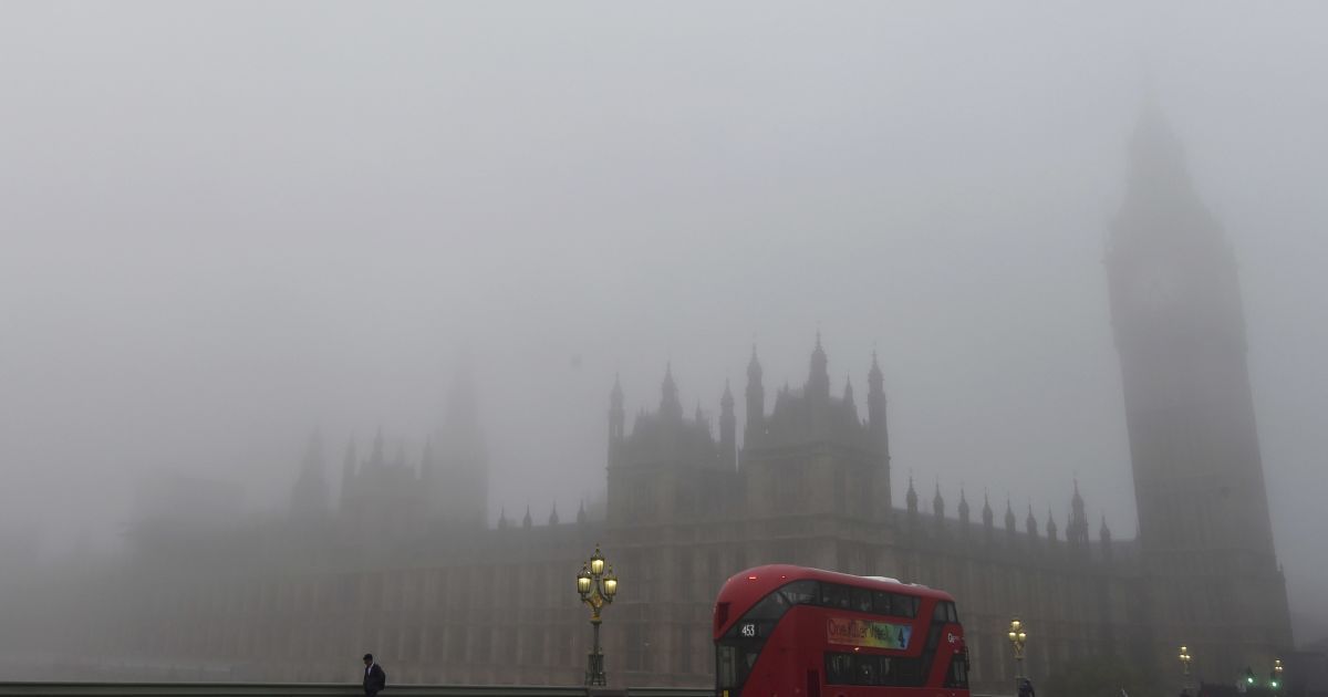 Лондон занурився у рекордний туман / © Reuters
