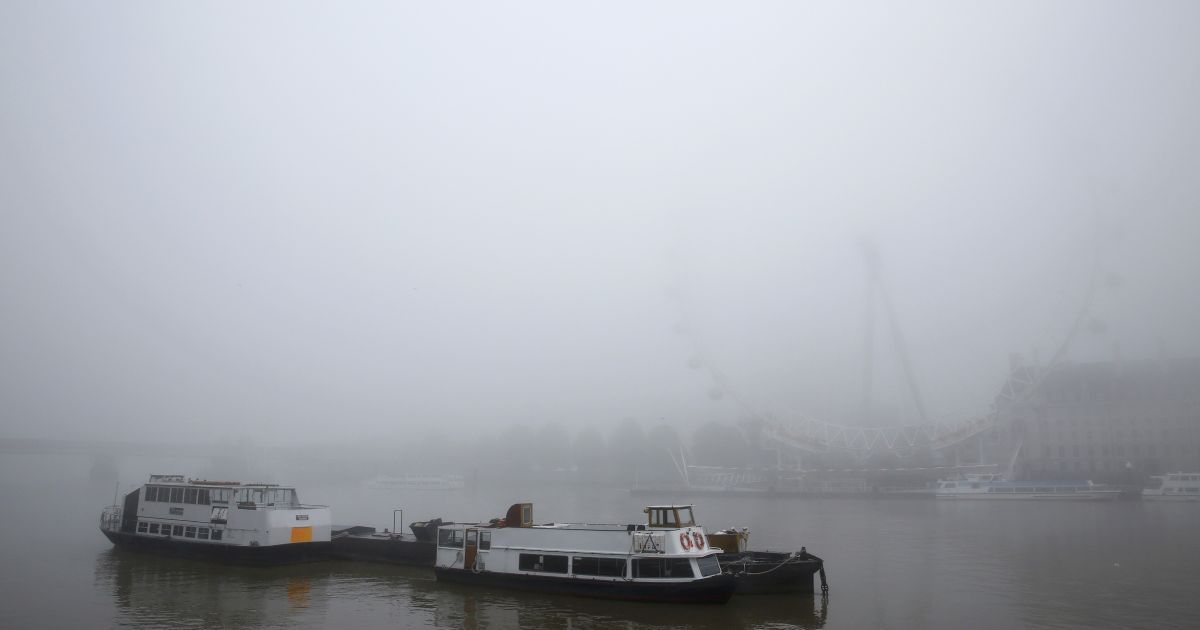 Лондон занурився у рекордний туман / © Reuters