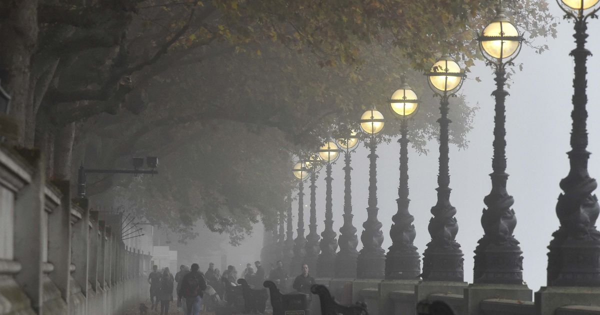 Лондон занурився у рекордний туман / © Reuters