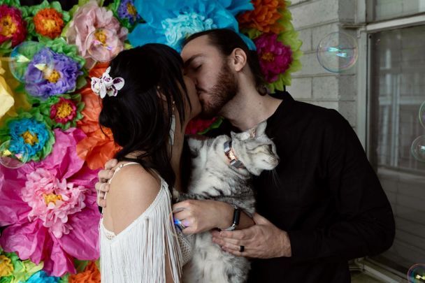 Аманда та Стів з Момо / © nypost.com