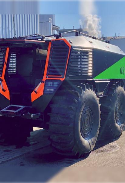 Український супервсюдихід Sherp отримав унікальну модифікацію