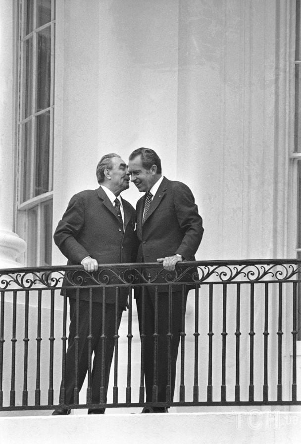 Леонід Брежнєв та Річард Ніксон / © Associated Press