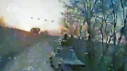 В ГУР показали, як знищили військовий транспорт ворога і склад боєприпасів (відео)