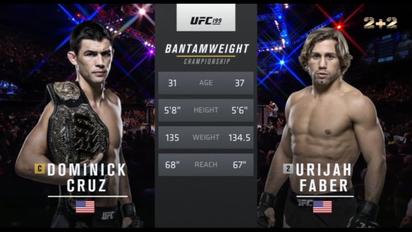 UFC. Домінік Крус - Юрай Фейбер. Відео бою