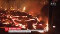 Потоки раскаленной лавы вулкана Килауэа приближаются к важной дорожной развязке