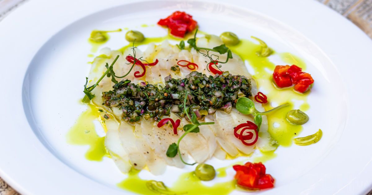 Крудо з білої риби