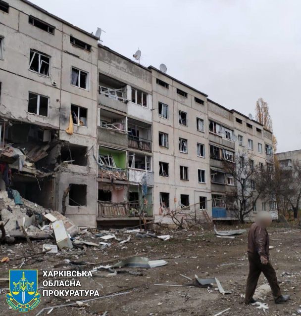 Последствия обстрела города Купянска в Харьковской области / © Харьковская областная прокуратура