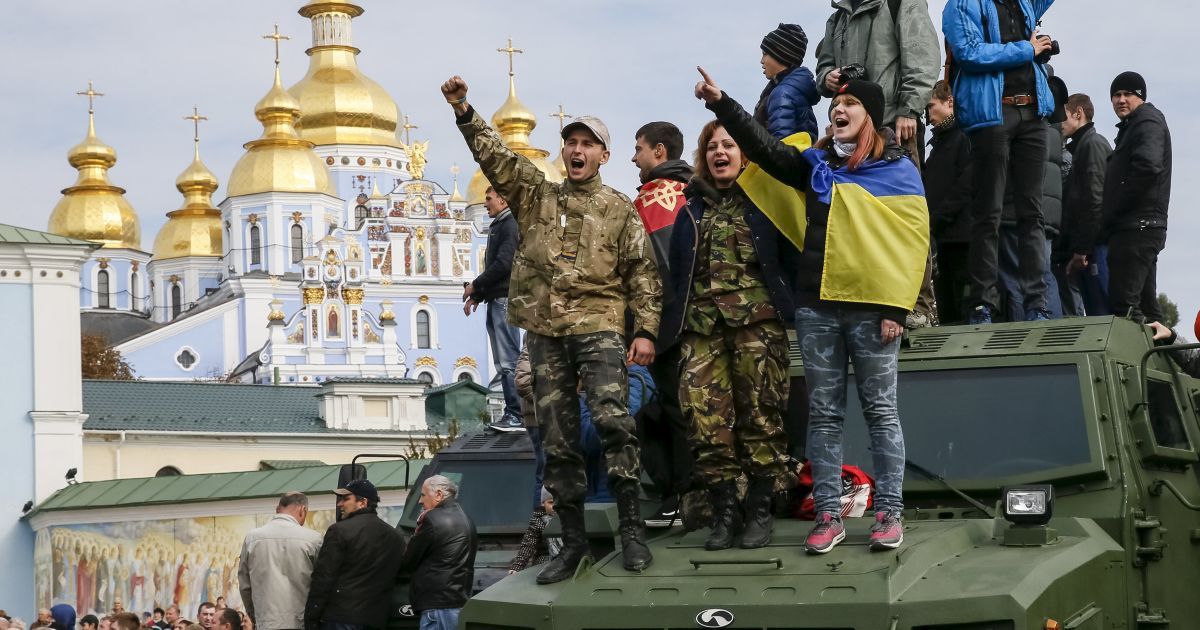 "Марш героев" собрал тысячи украинцев